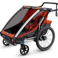 Przyczepka rowerowa dwuosobowa Thule Chariot Cross niebieska 10202024 13