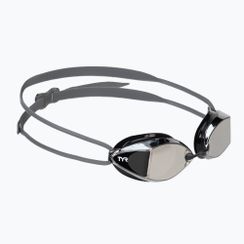 Okulary do pływania TYR Tracer-X Racing Mirrored silver/black LGTRXM_043