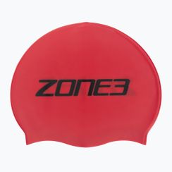 Czepek pływacki ZONE3 czerwony SA18SCAP108_OS
