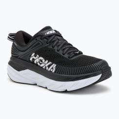 Buty do biegania damskie HOKA Bondi 7 black/white
