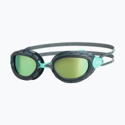 Okulary do pływania Zoggs Predator Titanium Reactor grey/ turquoise/ titanium reactor