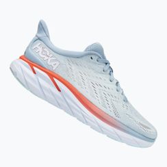 Buty do biegania damskie HOKA Clifton 8 Wide blue fog/plein air