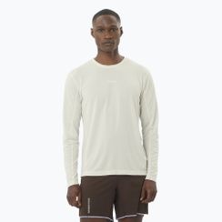 Longsleeve do biegania męski Salomon SHAKEout Core icicle