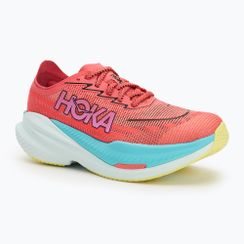 Buty do biegania damskie HOKA Mach X 2 grapefruit/electric coral