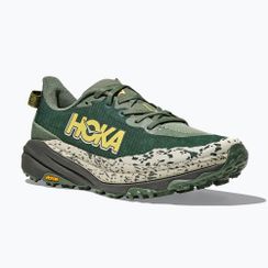 Buty do biegania męskie HOKA Speedgoat 6 Wide fern/asphalt grey
