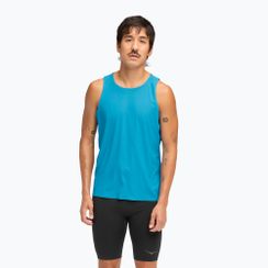 Koszulka do biegania męska HOKA Airolite Tank 2.0 hoka blue