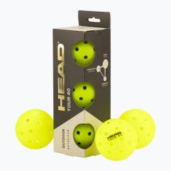 Piłki do pickleball HEAD Tour 40 Pickleball yellow