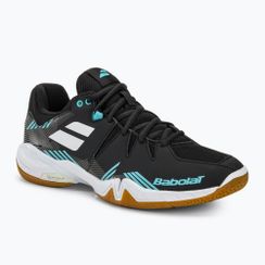 Buty do badmintona męskie Babolat Shadow Spirit black/light blue