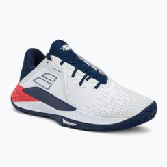 Buty do tenisa męskie Babolat Propulse Fury 3 All Court white/estate blue 30S23208
