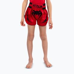 Spodenki treingowe dziecięce Venum Inferno Muay Thai Jr red