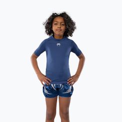 Koszulka treningowa dziecięca Venum Contender Rashguards Jr royal blue