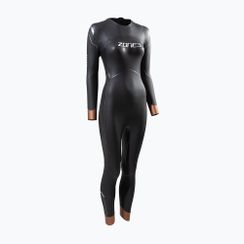 Pianka triathlonowa damska ZONE3 Thermal Agile 3 mm black/gold