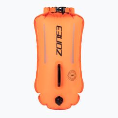 Bojka asekuracyjna ZONE3 Safety Buoy/Dry Bag Recycled 28 l high vis orange