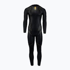 Pianka triathlonowa męska HUUB Alchemy 3:5 mm black/grey/gold