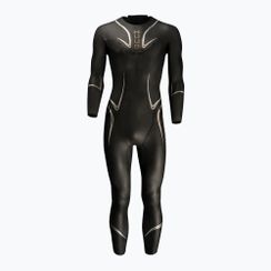 Pianka triathlonowa męska HUUB TC Performance 3:5 mm black/gold