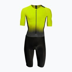 Kombinezon triathlonowy męski HUUB Collective Tri Suit fluorescent yellow