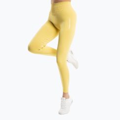 Legginsy treningowe damskie Gym Glamour Compress Golden Hour 451