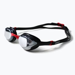 Okulary do pływania ZONE3 Volare Streamline Racing black/red/silver polarized mirror revo