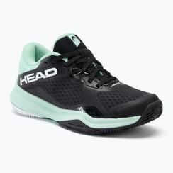 Buty do padla damskie HEAD Motion Team Padel W black/aqua