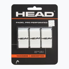 Owijki do rakiet do padla HEAD Perforated 3 szt. white