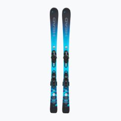 Narty zjazdowe damskie HEAD e-Super Joy SW SLR BB Joy Pro + wiązania Joy 11 GW SLR black/blue