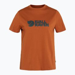 Koszulka trekkingowa damska Fjällräven Logo terracotta brown