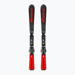 Narty zjazdowe dziecięce Nordica Team J R (100-140) + wiązania J4.5 FDT black/red