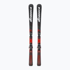 Narty zjazdowe dziecięce Nordica Doberman Combi Pro S + wiązania J7.0 FDT anthrazite/red