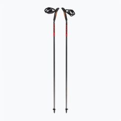Kije nordic walking Fizan Carbon 3K Impulse S24 red/grey