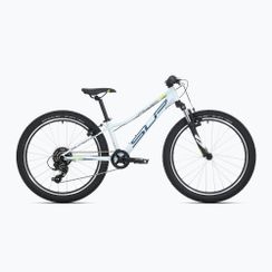 Rower dziecięcy Superior RACER XC 24 gloss white/blue/neon yellow