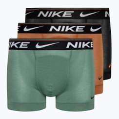 Bokserki męskie Nike Dri-FIT Ultra Comfort Trunk 3 pary turquoise/black/orange