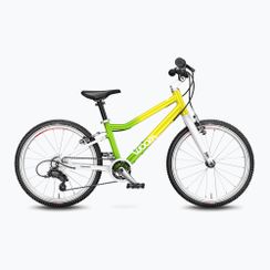 Rower dziecięcy woom 4 + Nóżka atomic neon