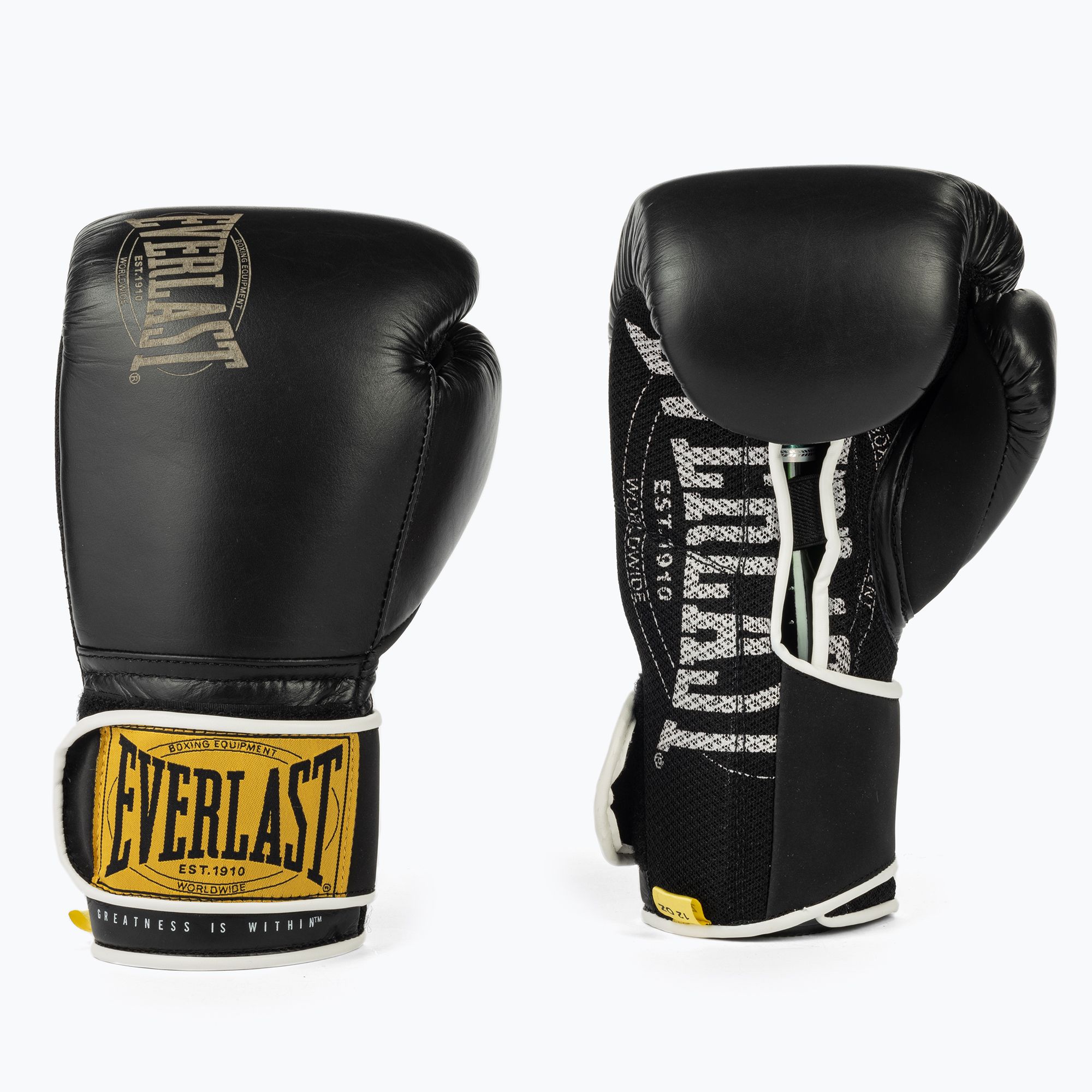 Rękawice bokserskie Everlast 1910 Classic czarne EV1910 