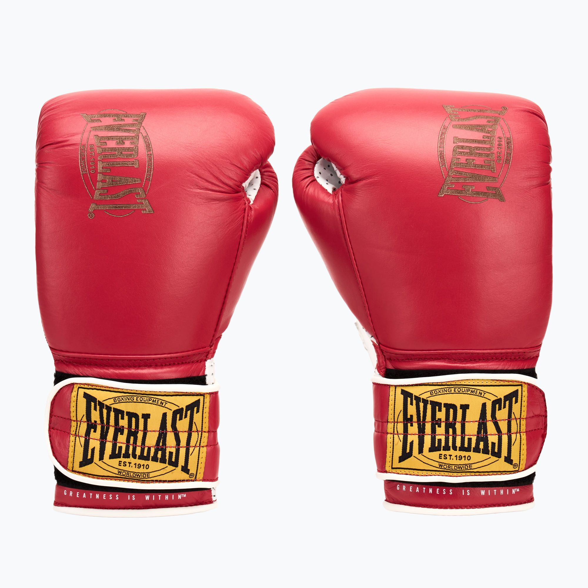 Rękawice bokserskie Everlast 1910 Classic Pro red 