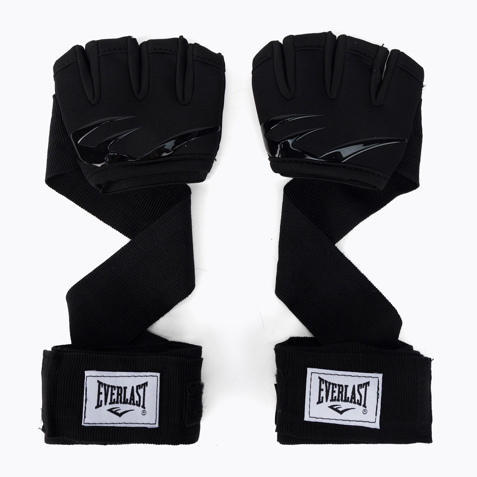 Rękawice wewnętrzne żelowe z taśmą Everlast 4345 czarne EV4345 