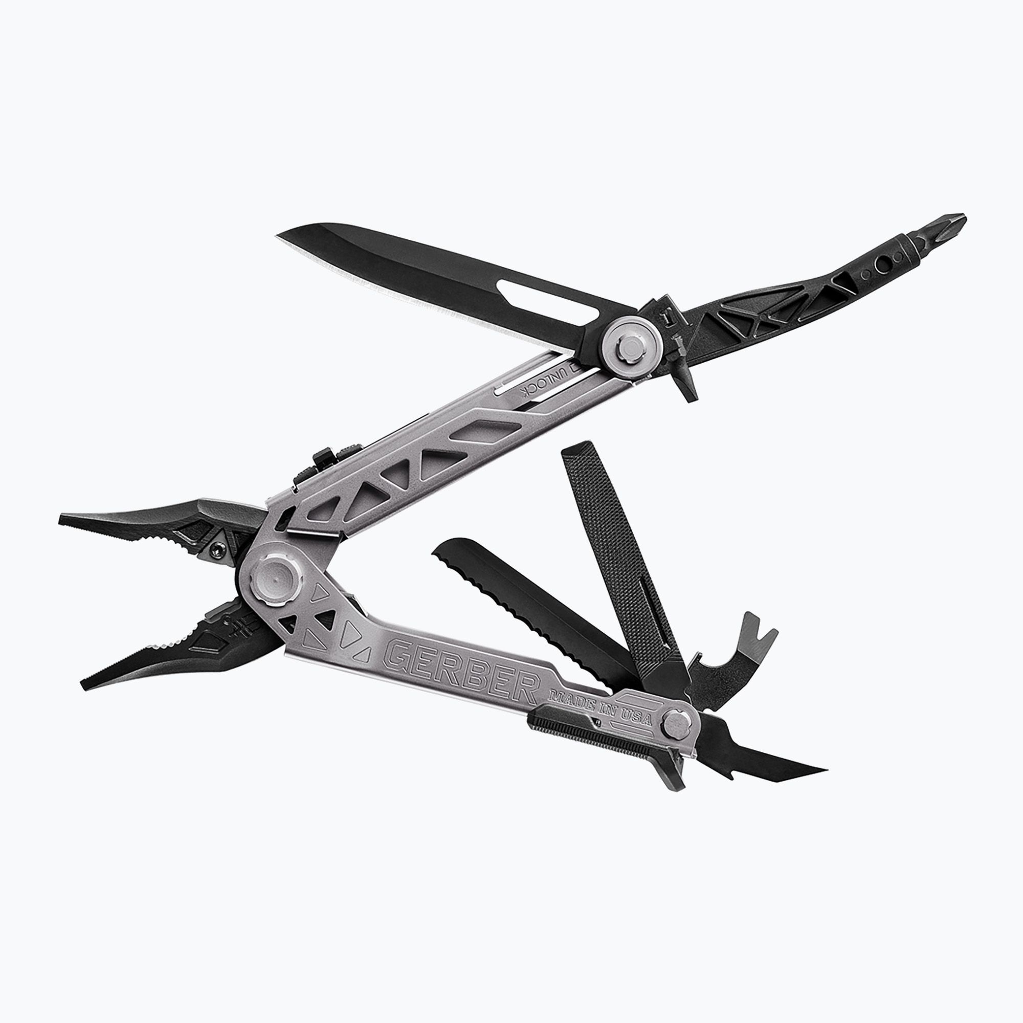 Multitool Gerber Center-Drive silver 