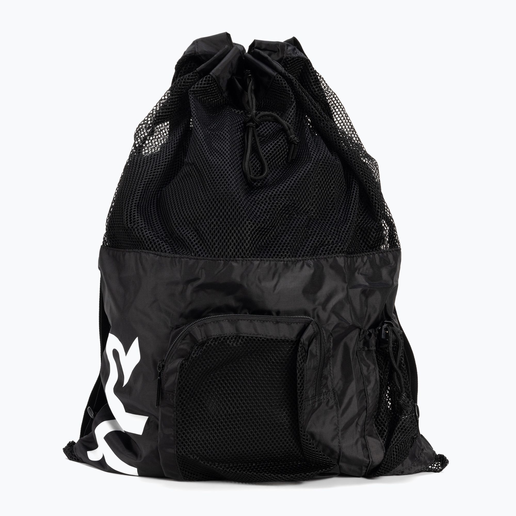 Worek pływacki TYR Big Mesh Mummy Bag 40 l black 