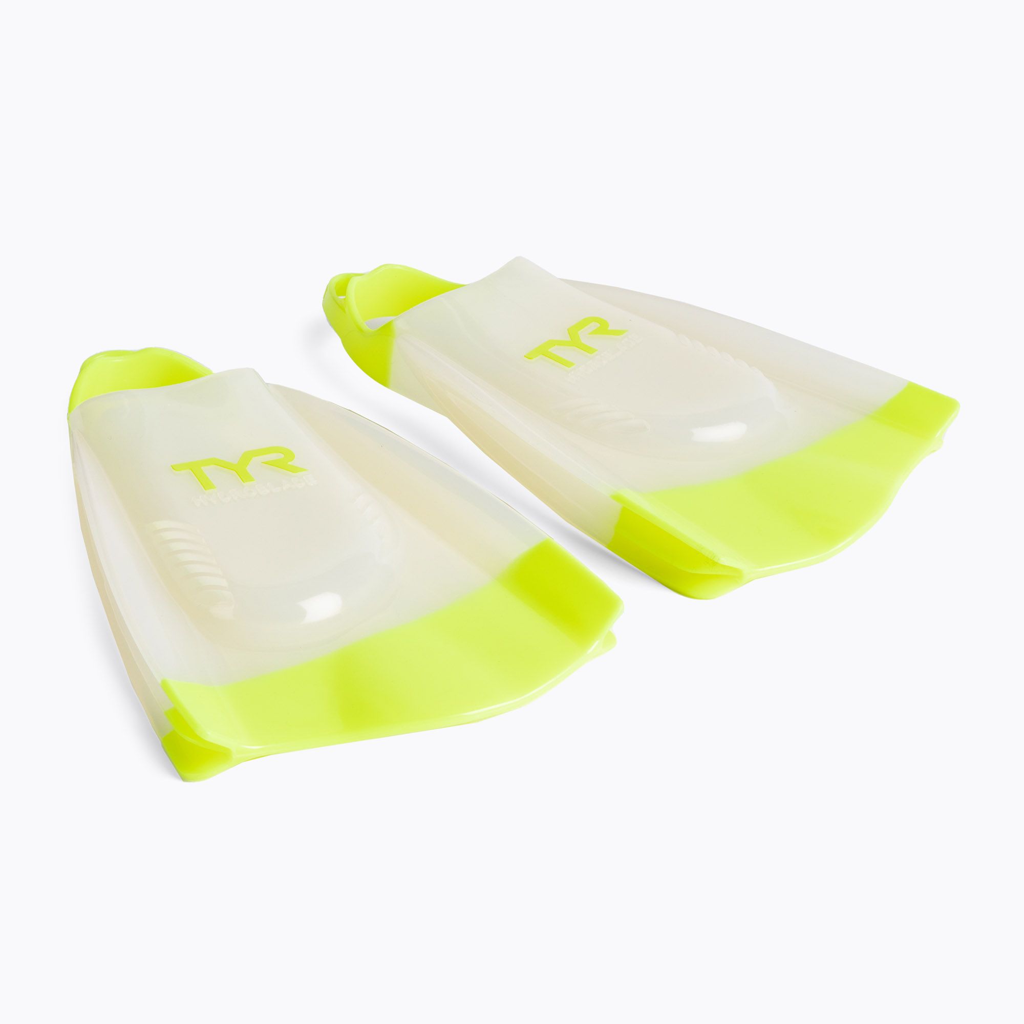 Płetwy do pływania TYR Hydroblade white/lime 