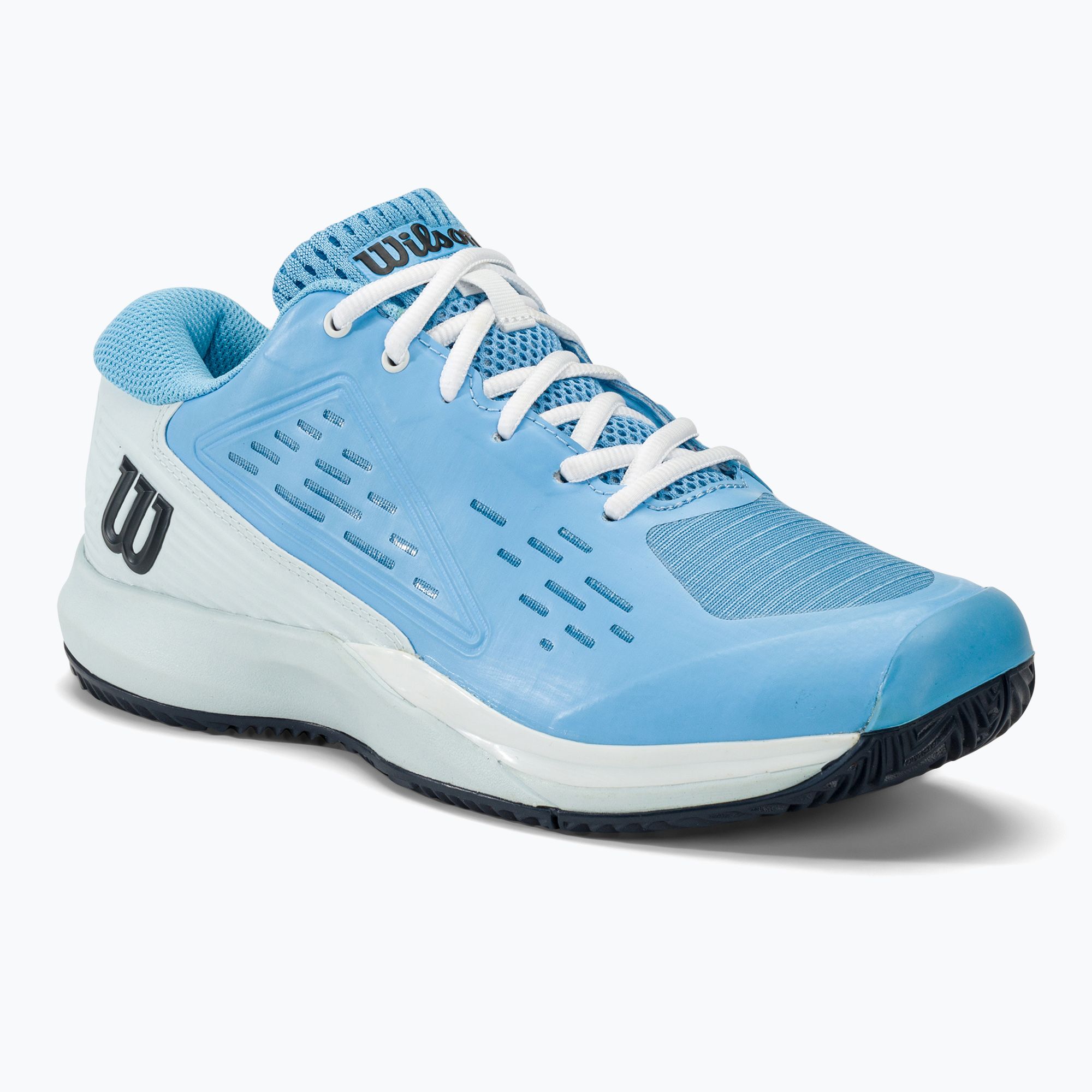 Buty do tenisa damskie Wilson Rush Pro Ace Clay W bonnie blue/ballad blue/navy blazer 