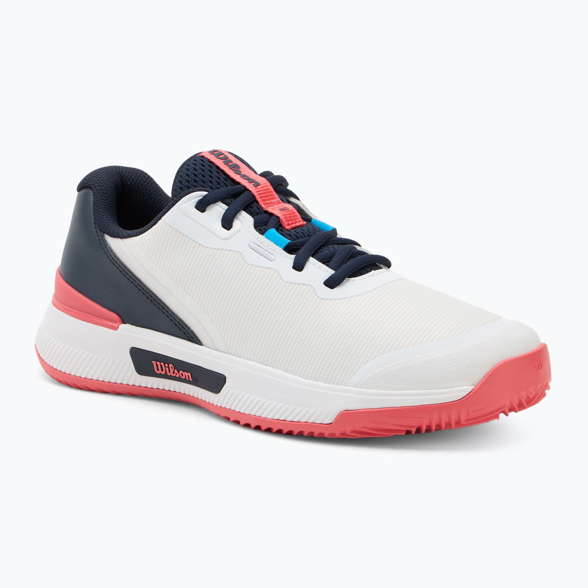 Buty do tenisa damskie Wilson Intrigue Pro Clay W white/ navy blazer/ dubarry 