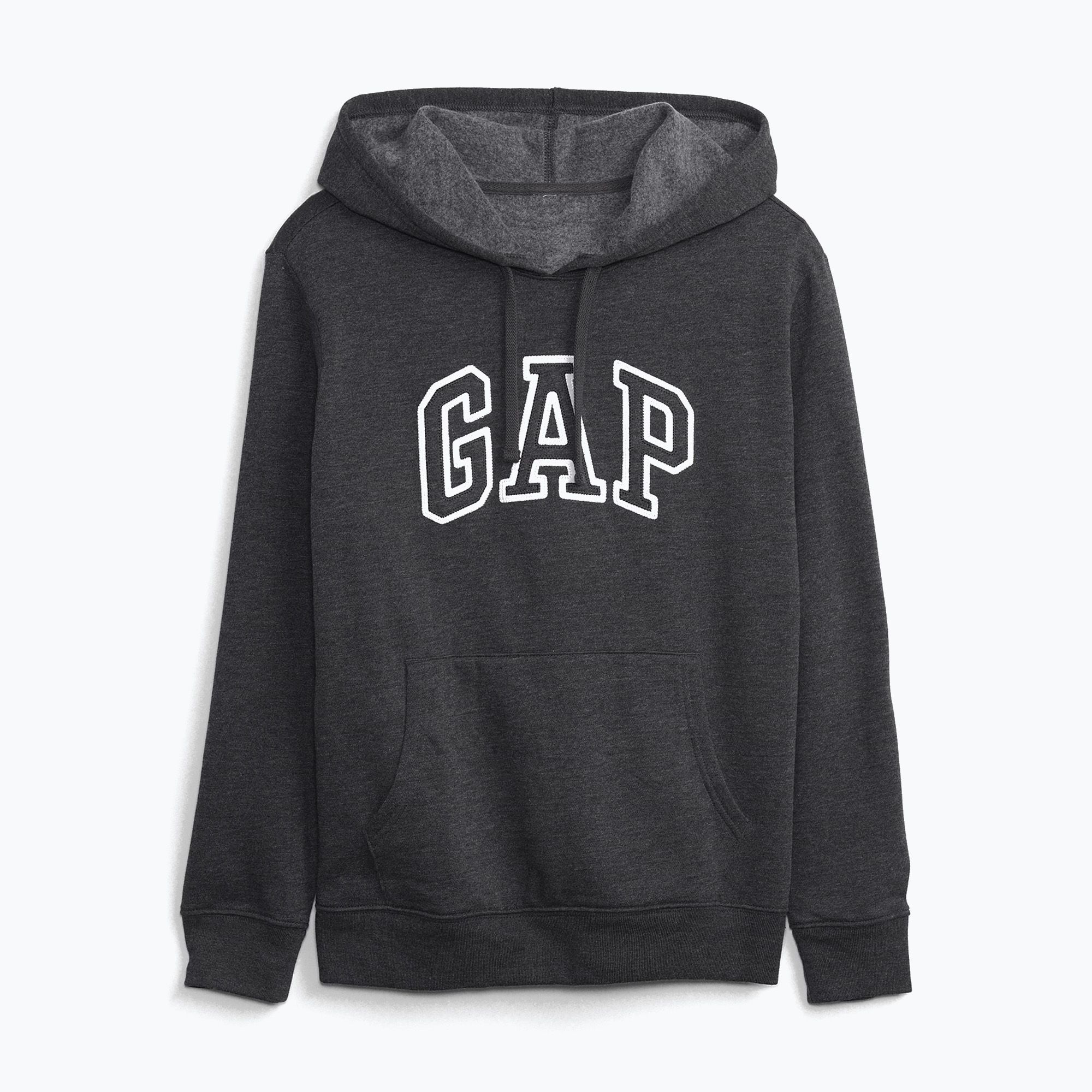 Bluza damska GAP V-Gap Heritage PO HD charcoal heather 