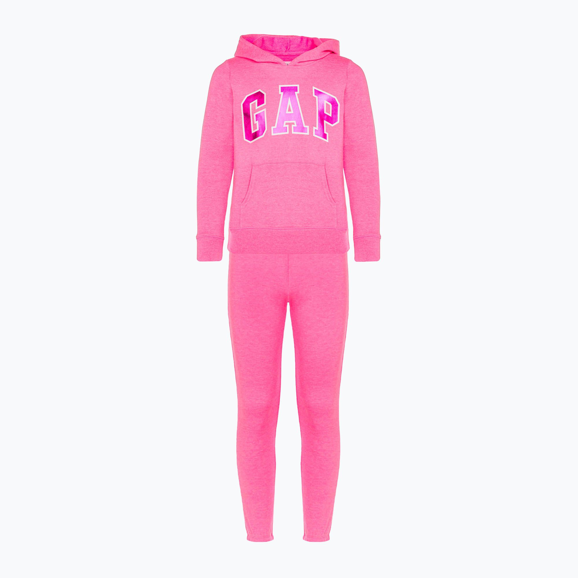 Dres dziecięcy GAP V-Logo standout pink 