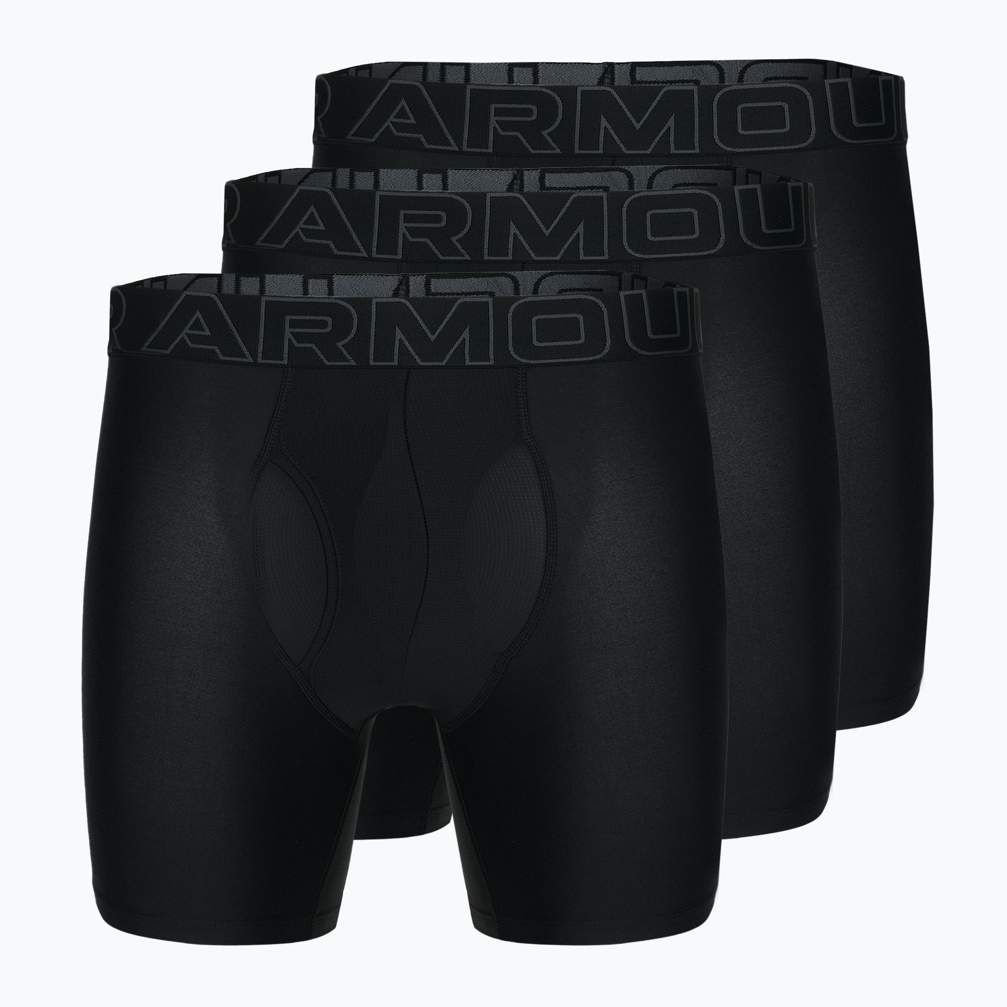 Bokserki męskie Under Armour Perf Tech 6in 3 pary black 
