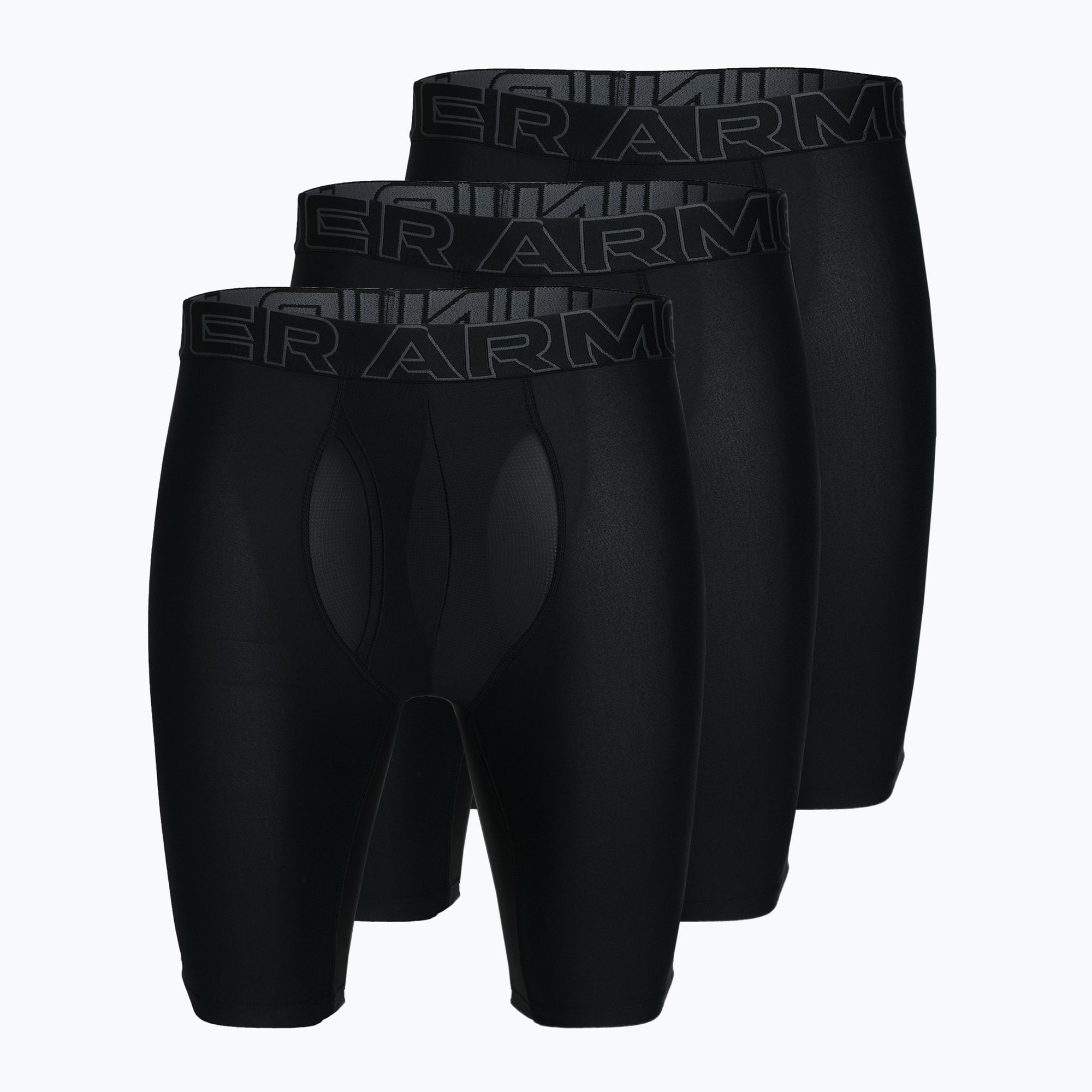 Bokserki męskie Under Armour Perf Tech 9in 3 pary black 