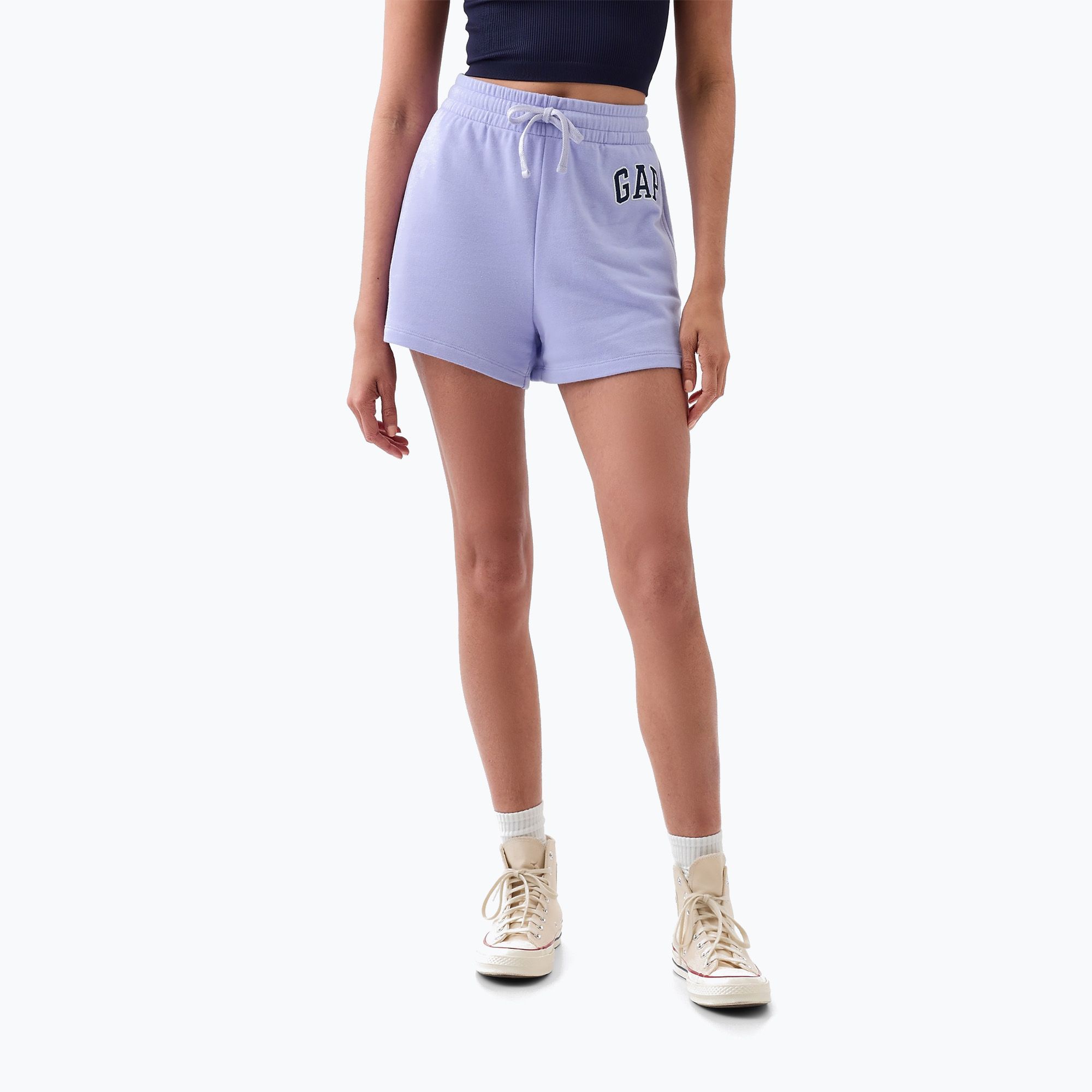 Spodenki damskie GAP Heritage French Logo fresh lavender 