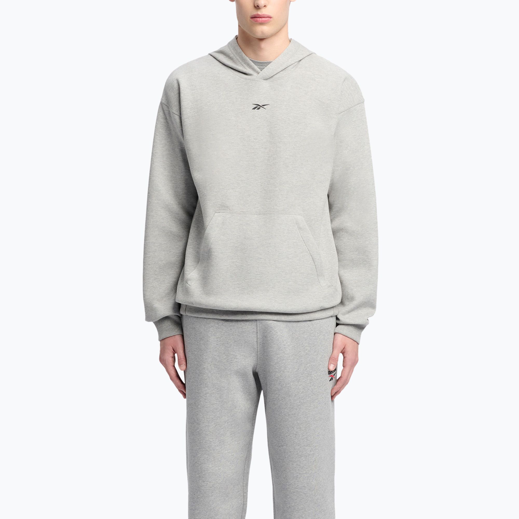 Bluza męska Reebok Athlete Hoodie medium grey heather 