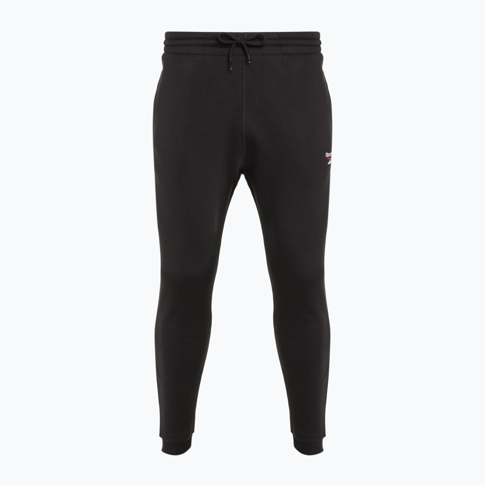 Spodnie Reebok Identity Small Logo Fleece Jogger black/white/vector red 