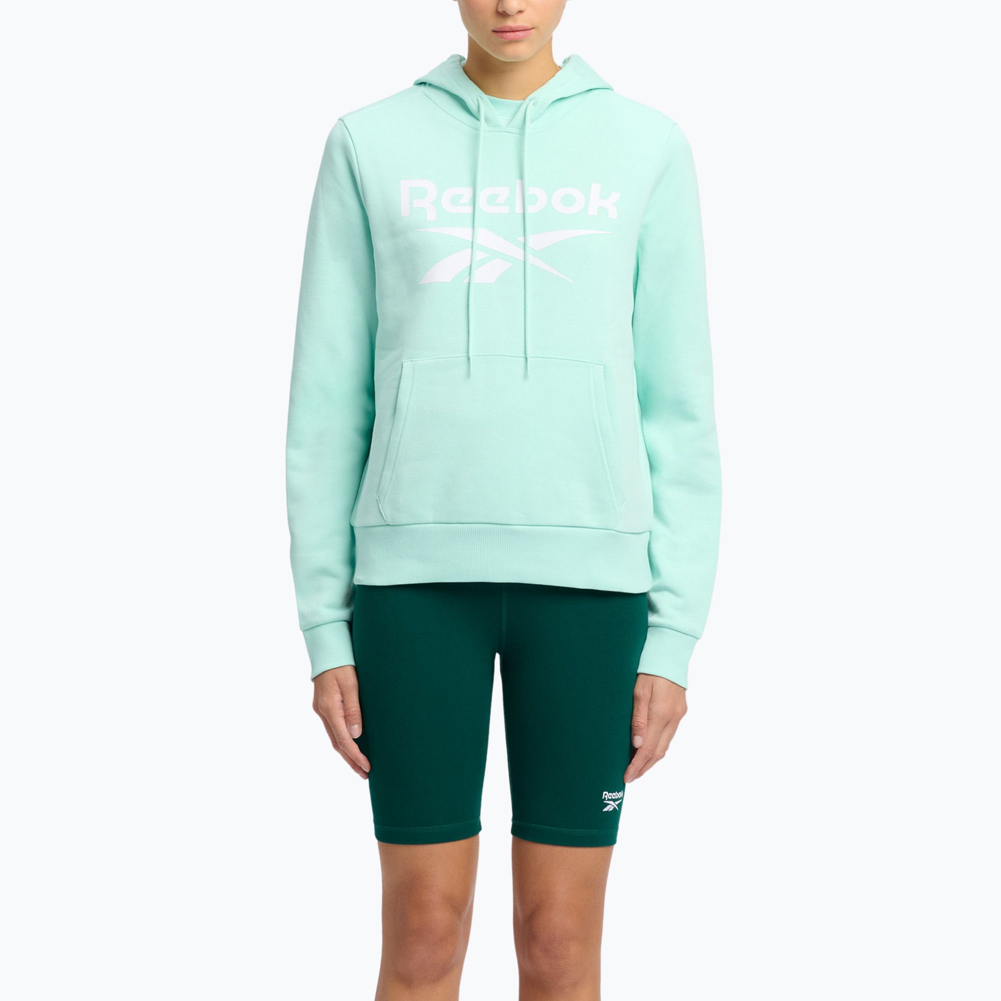 Bluza damska Reebok Identity Big Logo Fleece glitch aqua 