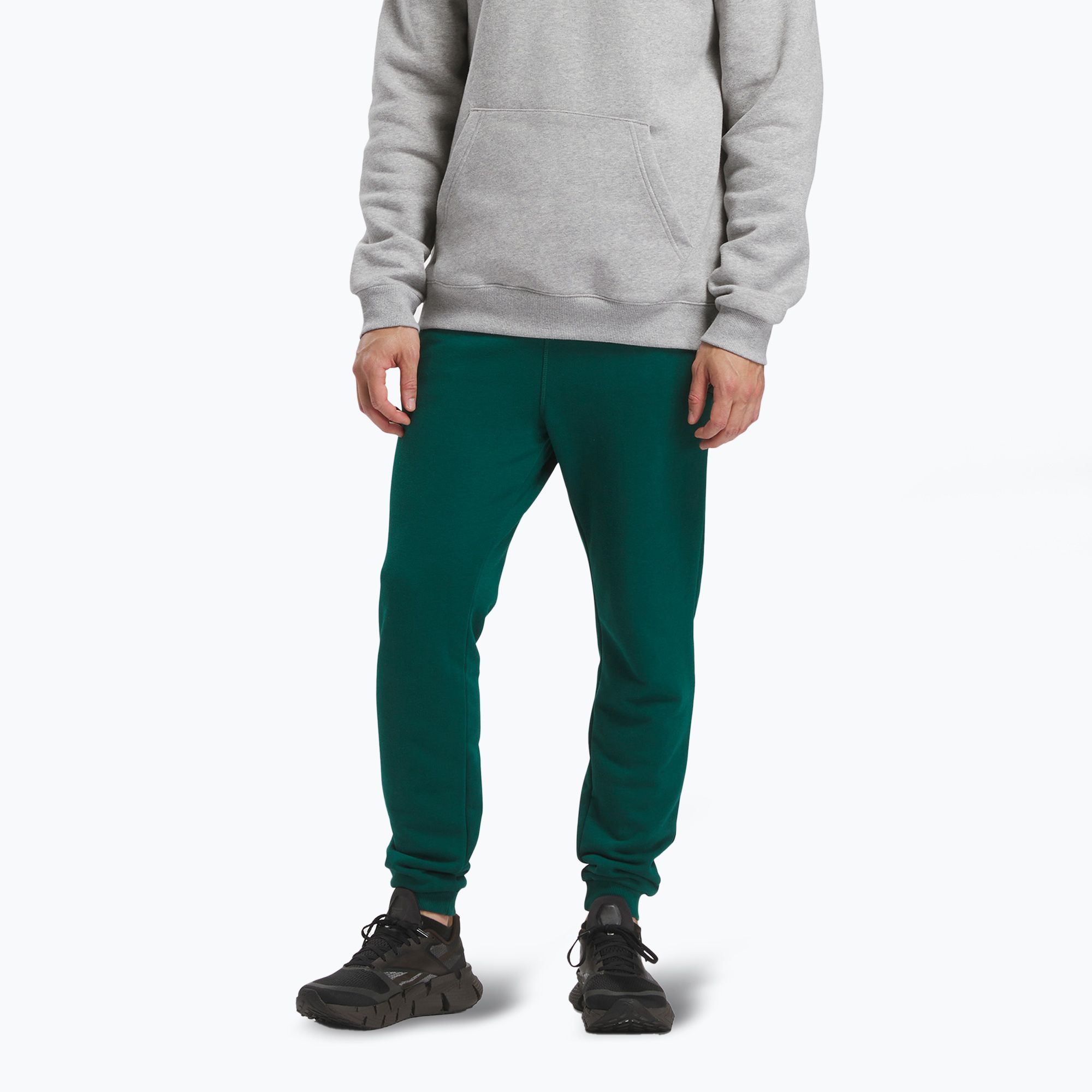 Spodnie męskie Reebok Identity Small Logo Fleece Jogger collegiate green 