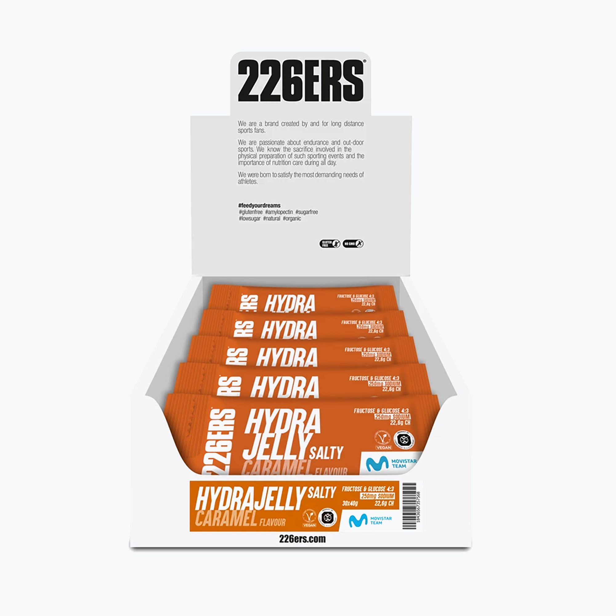 Żel energetyczny 226ERS Hydra Jelly 30 szt. x 40 g słony karmel 